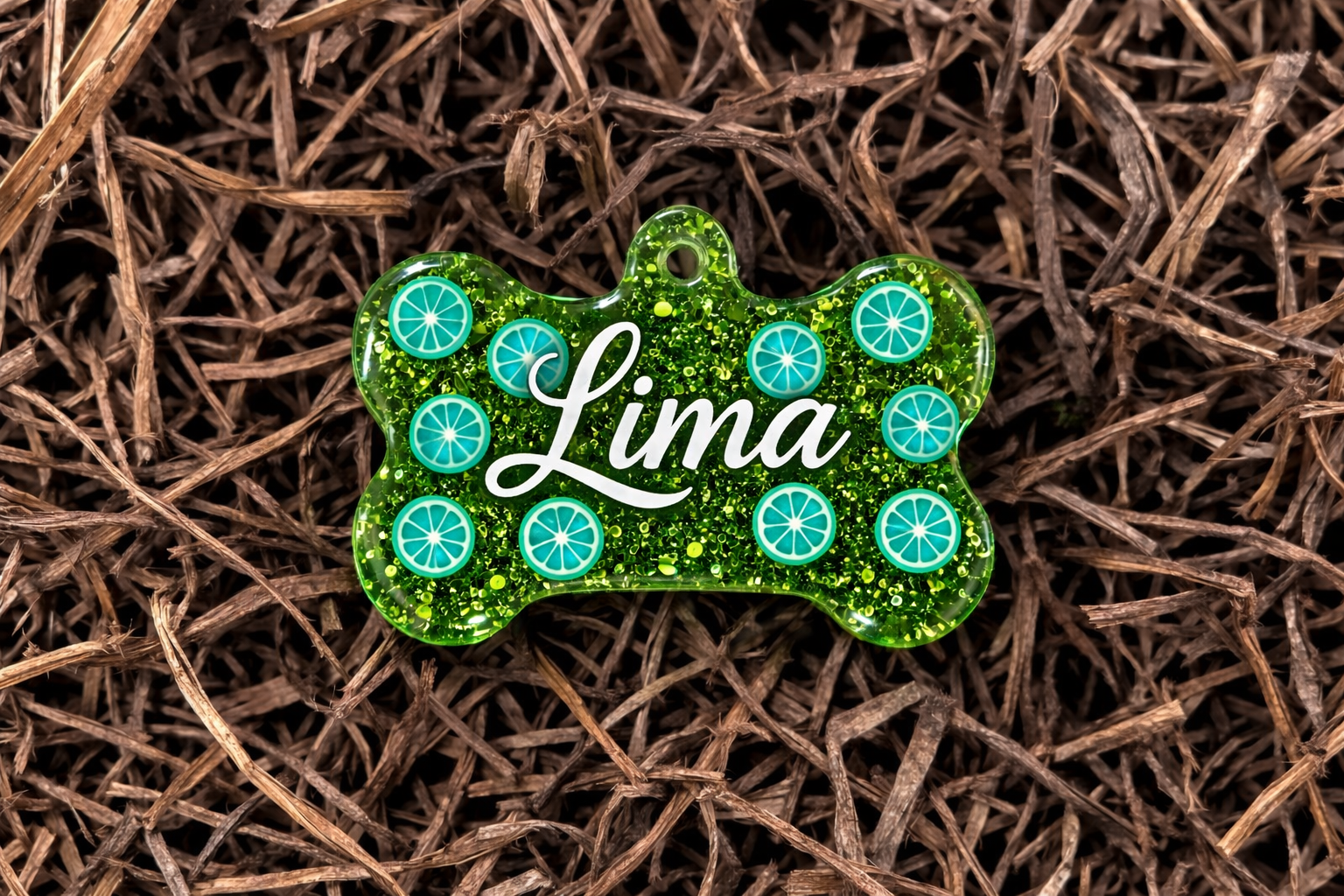 Chapa identificativa de lima