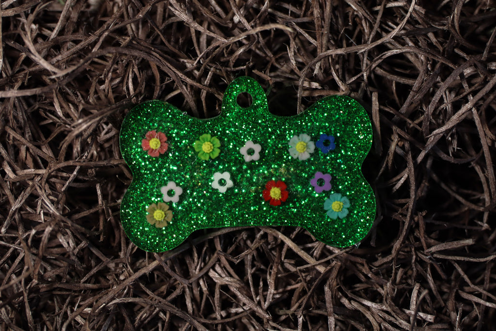Chapa identificativa floral
